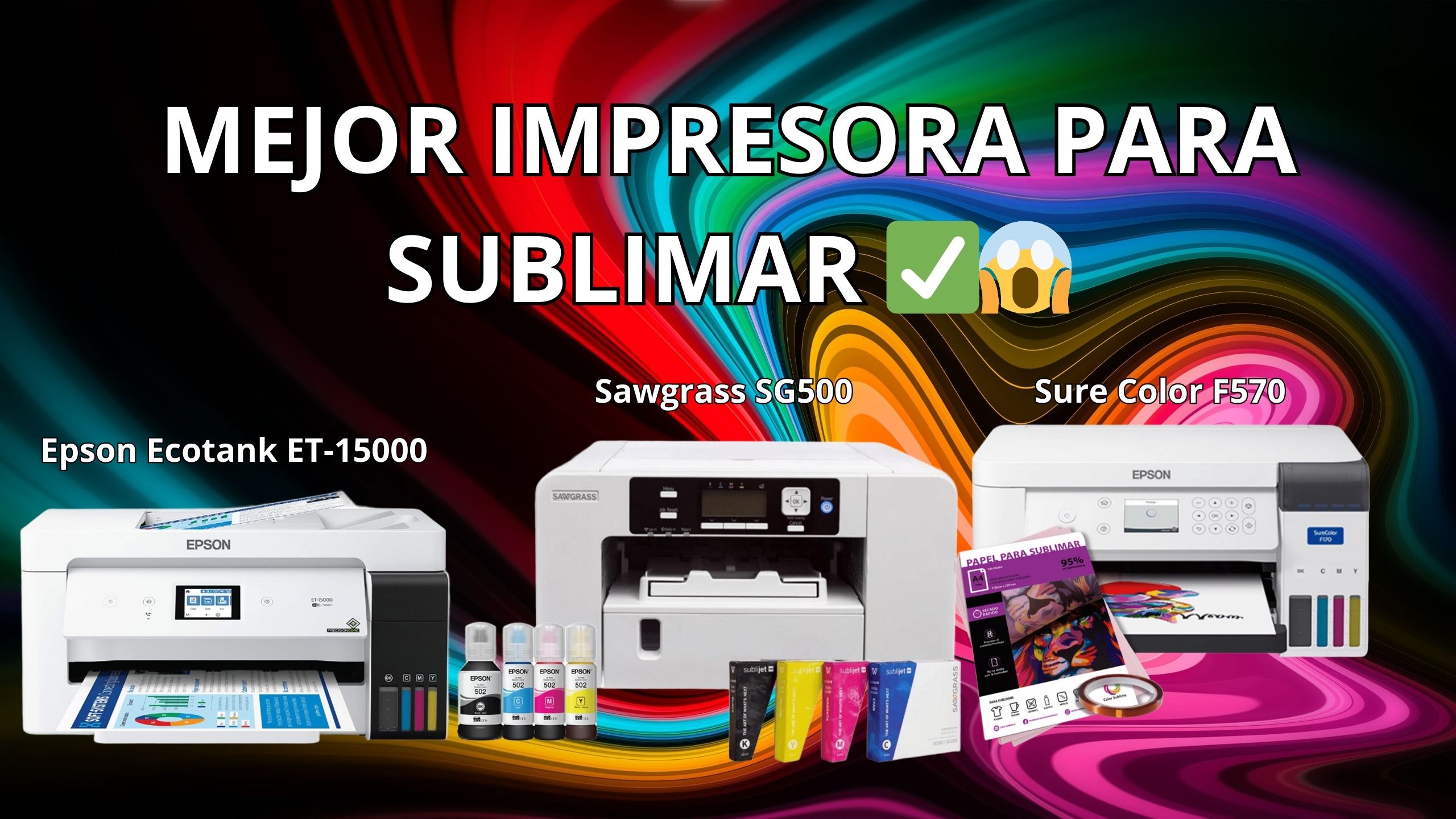 MEJOR IMPRESORA PARA SUBLIMAR